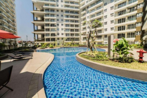 Homey and Cozy 2BR at Gateway Pasteur Apartment By Travelio